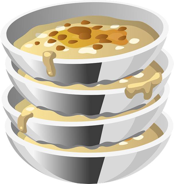 Free soup stew bowls illustration