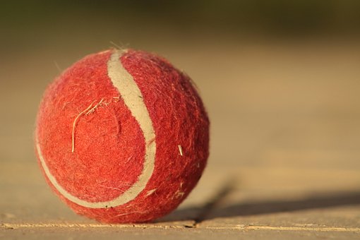 Tennisbal, Bal, Rood, Sport