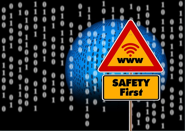 Free digital traffic signs security illustration
