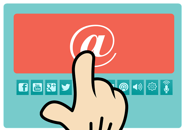 Free news contact mail illustration