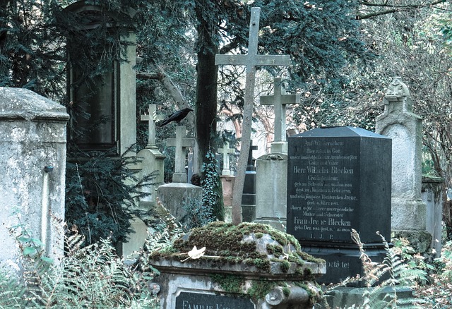 Friedhof, München, Grabsteine, Gräber