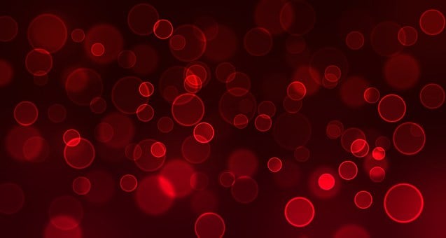 Bokeh, Hintergrund, Rot, Licht