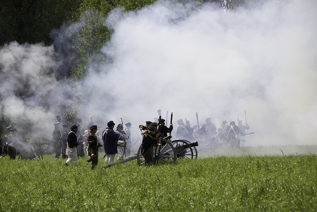 Krieg, Napoleanisch, Hauptstraßen