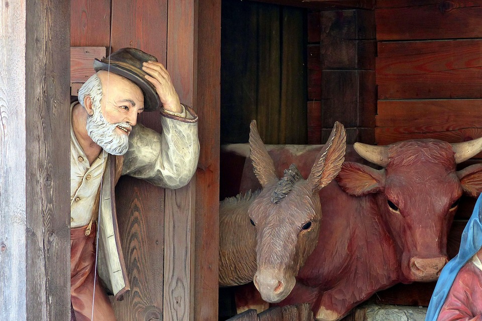 Village Nativity Scene Crib - Free photo on Pixabay - Pixabay