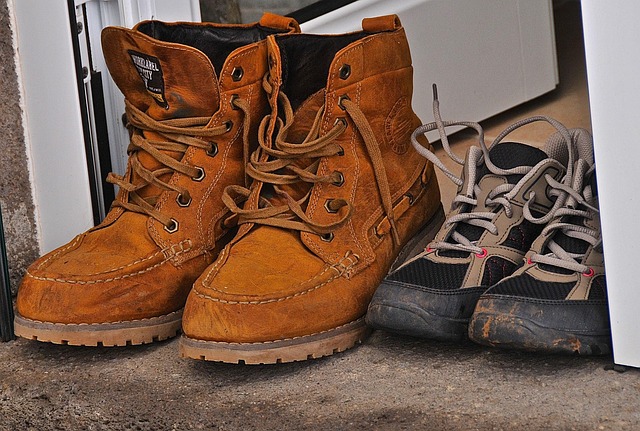 Schuhe, Stiefel, Weg, Gehen