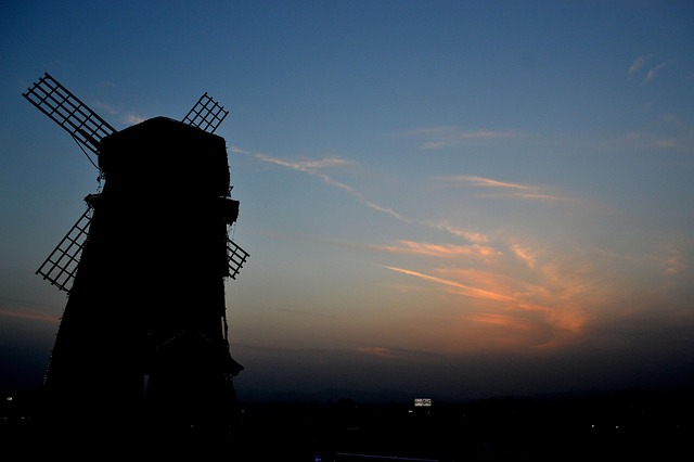 Free Windmill Landscape photo and picture