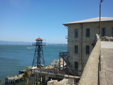 Alcatraz, Ansicht, San Francisco, Insel
