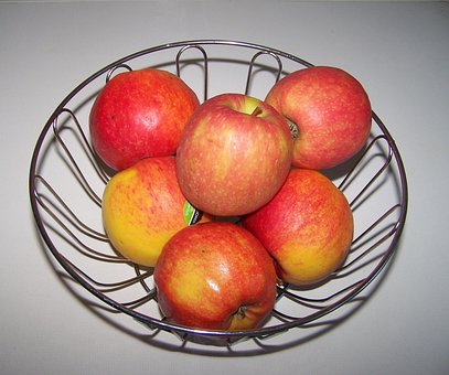 Æbler, Frugt, Vitaminer, Frisk