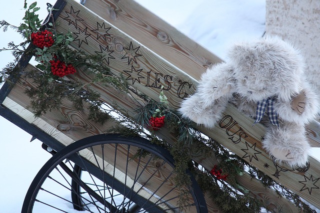 Free Teddy Bear Exterior Decoration photo and picture