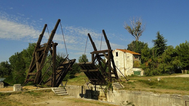 Free Bridge Arles photo and picture