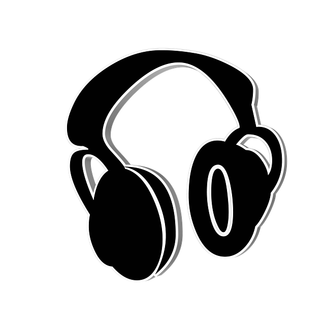 Free music headphones listen illustration