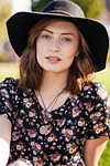 portrait, woman, female