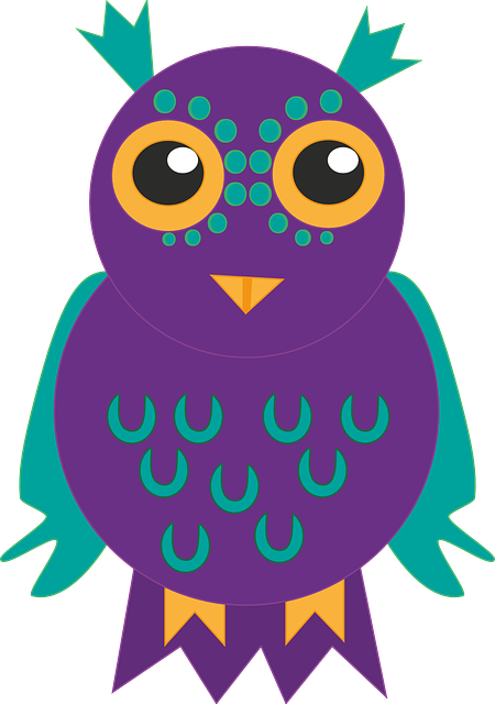 Free Owl Bird vector and picture