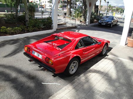 Coche Deportivo, Ferrari, Lujo, Rico