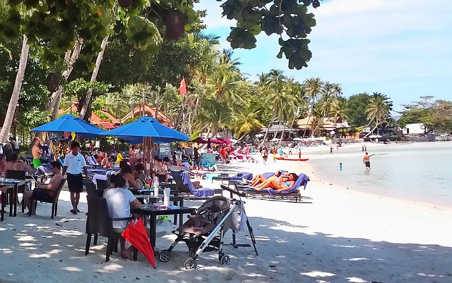 Free Beach Chaweng photo and picture