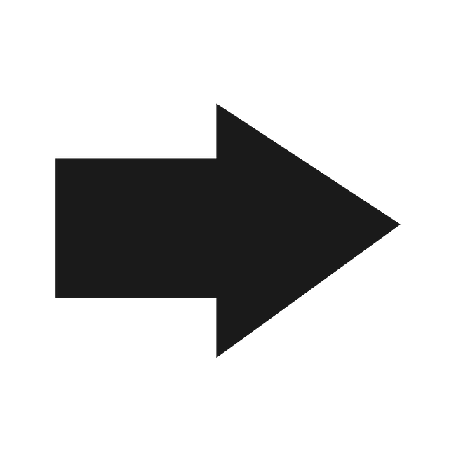 Free arrow direction icon illustration