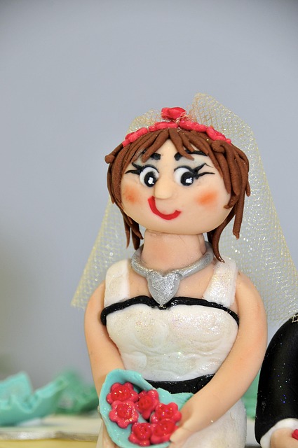 Braut, Hochzeit, Kuchen, Weiblich, Feier