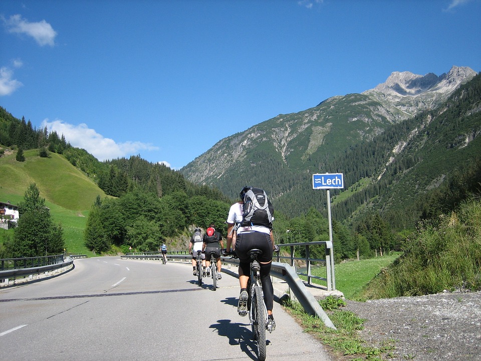 Cycling, Bike, Transalp, Sport, Lech, Switzerland