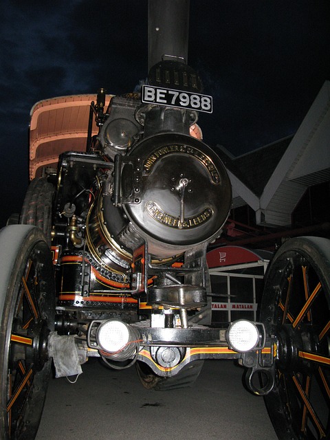Vapor, Motor, Motor De Tração, Ste