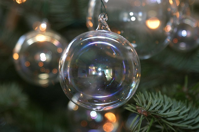 Weihnachtskugel, Glas, Natur