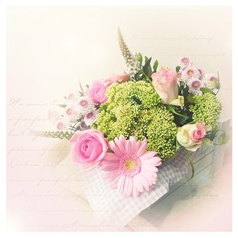 Free Bunch Of Flowers Vintage photo and picture