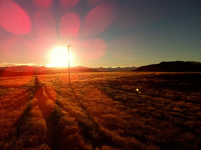 Free Sunset Bokeh photo and picture