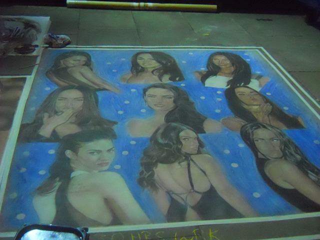 Free Street Painter Pictures Of Women photo and picture