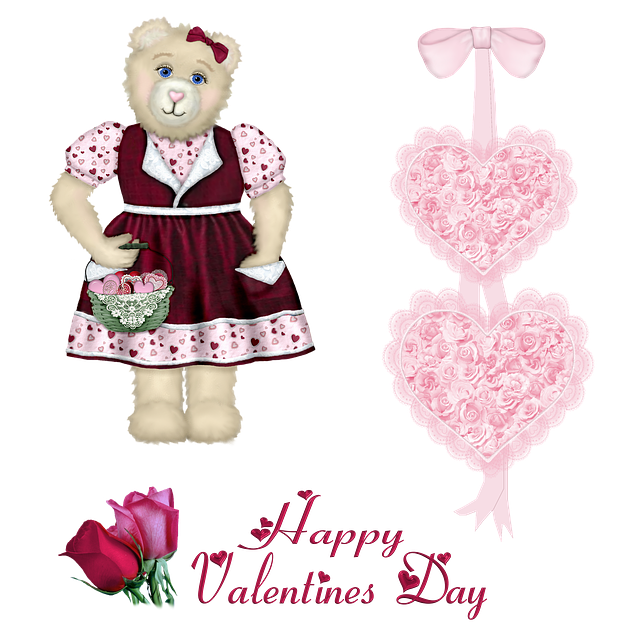 Valentine, Valentinsdag, Rose, Blomst