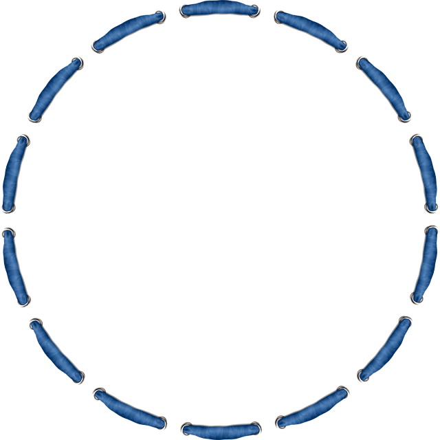 Öse, Rahmen, Schleife, Blau, Öse, Öse