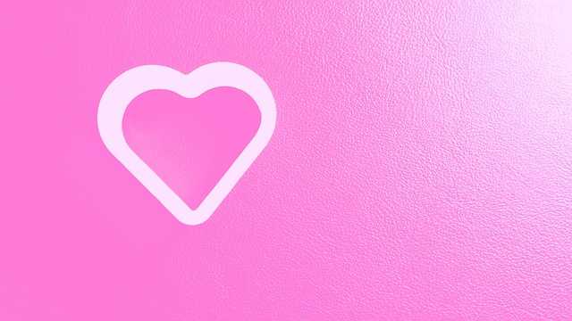 Free heart pink valentines day illustration