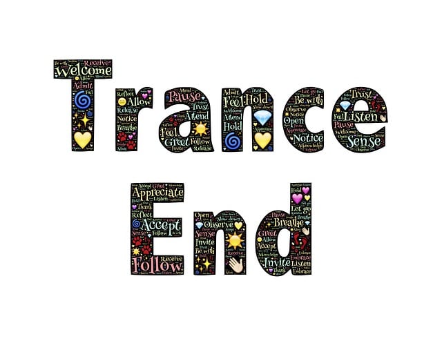 Free transcend trance end illustration