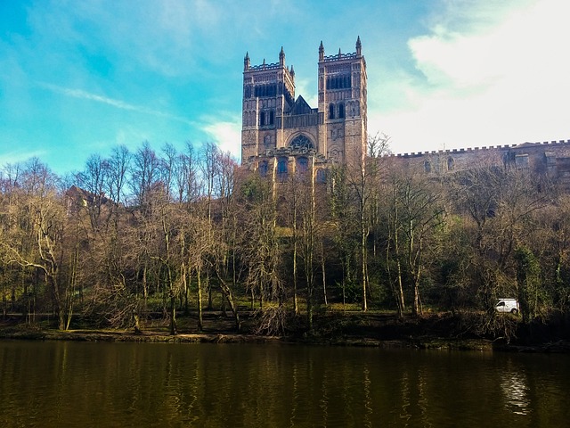 Kathedraal, Rivier, Mijlpaal, Kerk