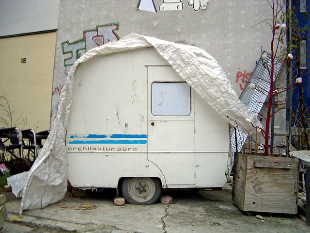 Campingvogn, Berlin, Prenzlauer Berg