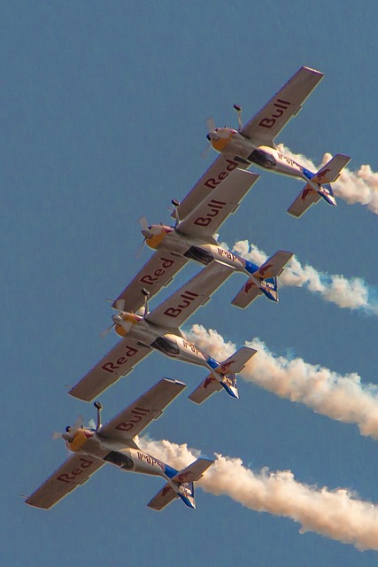 Avion, Flugshow, Sincron, Serie