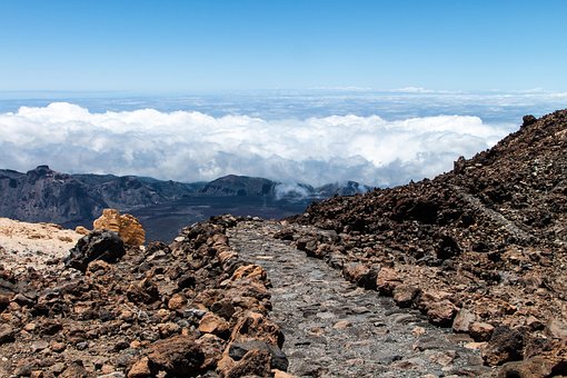 Tenerife, Teide, Natura, Nori, Cer