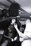 avant-garde, hairstyle, backstage
