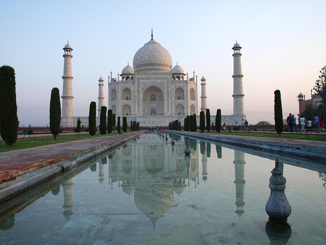 Taj Mahal, Arkitektur, Afspejling
