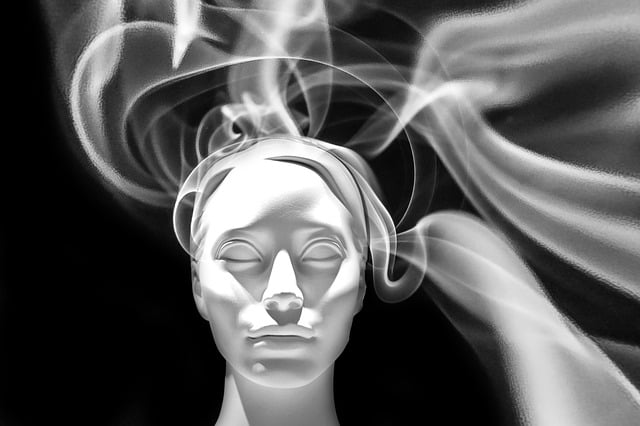Free face soul head illustration