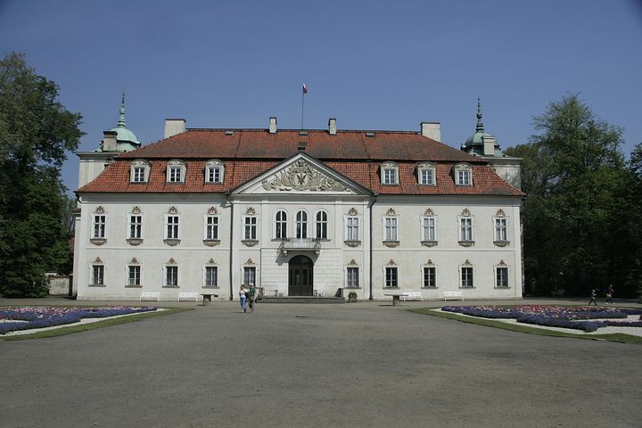 Nieborów, Pałac, Zabytek, Architektura