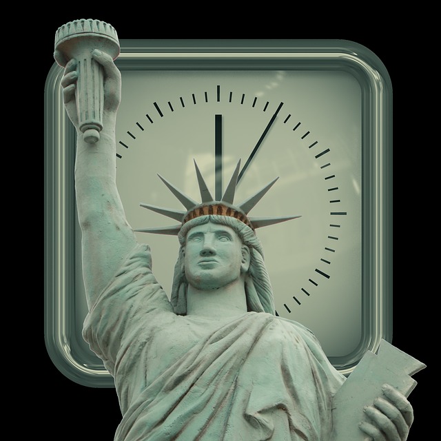Ceas, Statuia Libertăţii, Minute