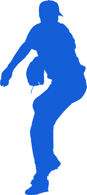 Free baseball pitcher ball illustration