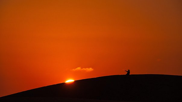Sonnenuntergang, Dämmerung