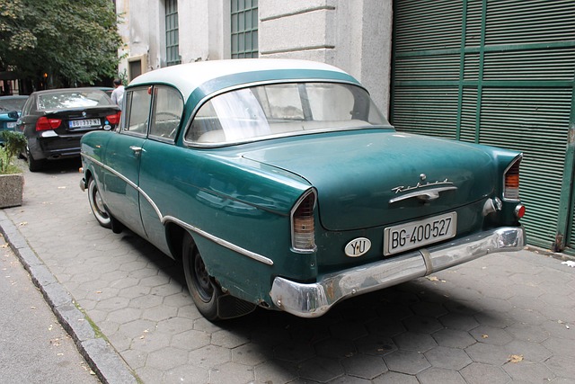 Bil, Gammel, Oldtimer, Årgang, Retro