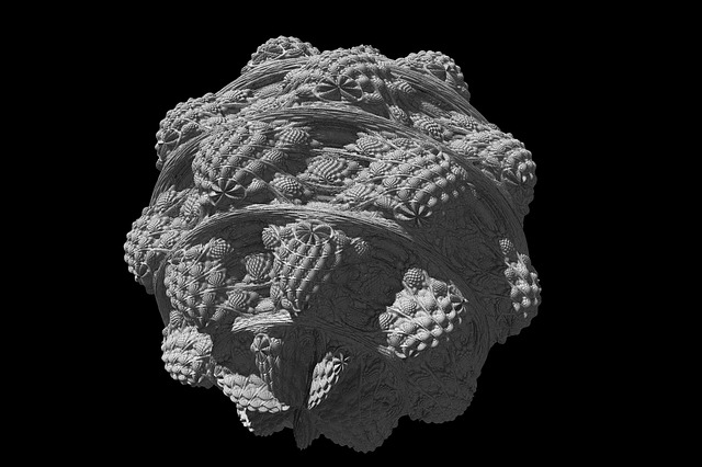 Free fractal chaos pattern illustration