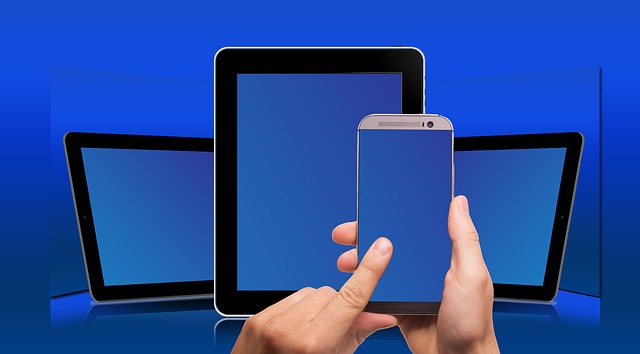 Free mobile smartphone tablet illustration