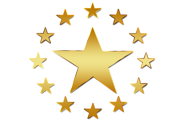 Evropa, Prapor, Vlajka, Hvězda, Modrý
