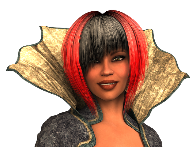 Free woman amazone heroine illustration