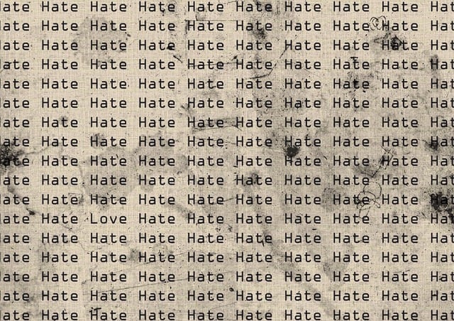 Free hate love emotion illustration