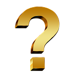 question, question mark, gold