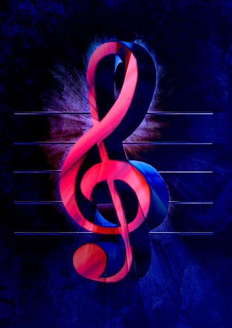 Free clef grades notenblatt illustration